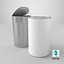 Mockup Tin Can Set 3D Model 02