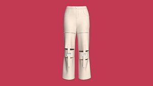 Girls Nexus Strapped Street Pant