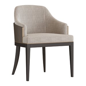 Wolfe Dining Chair 3D model