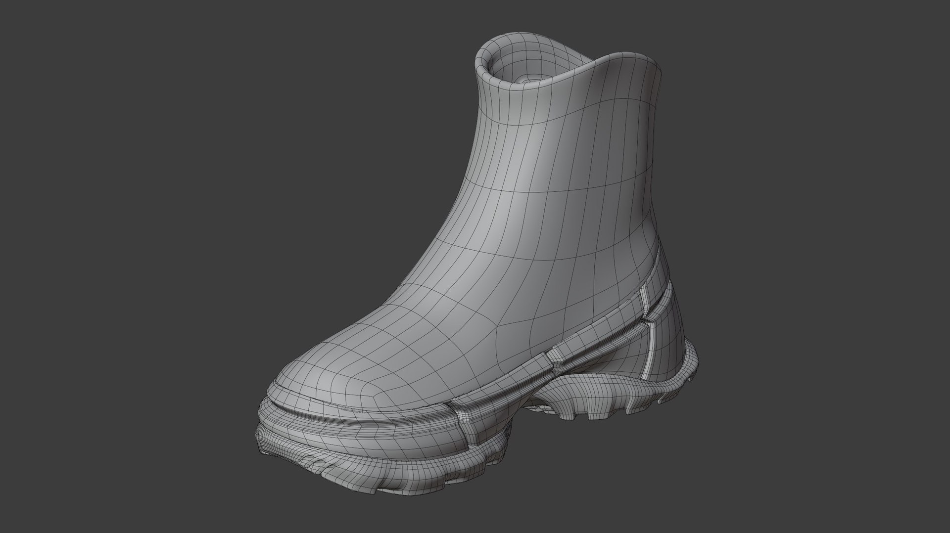 3D boots hiking model - TurboSquid 1711511