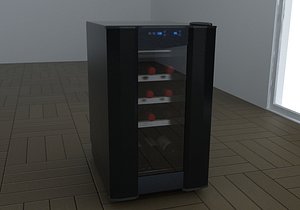 3d model wine cooler
