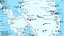 Mappa del continente antartico ver 2