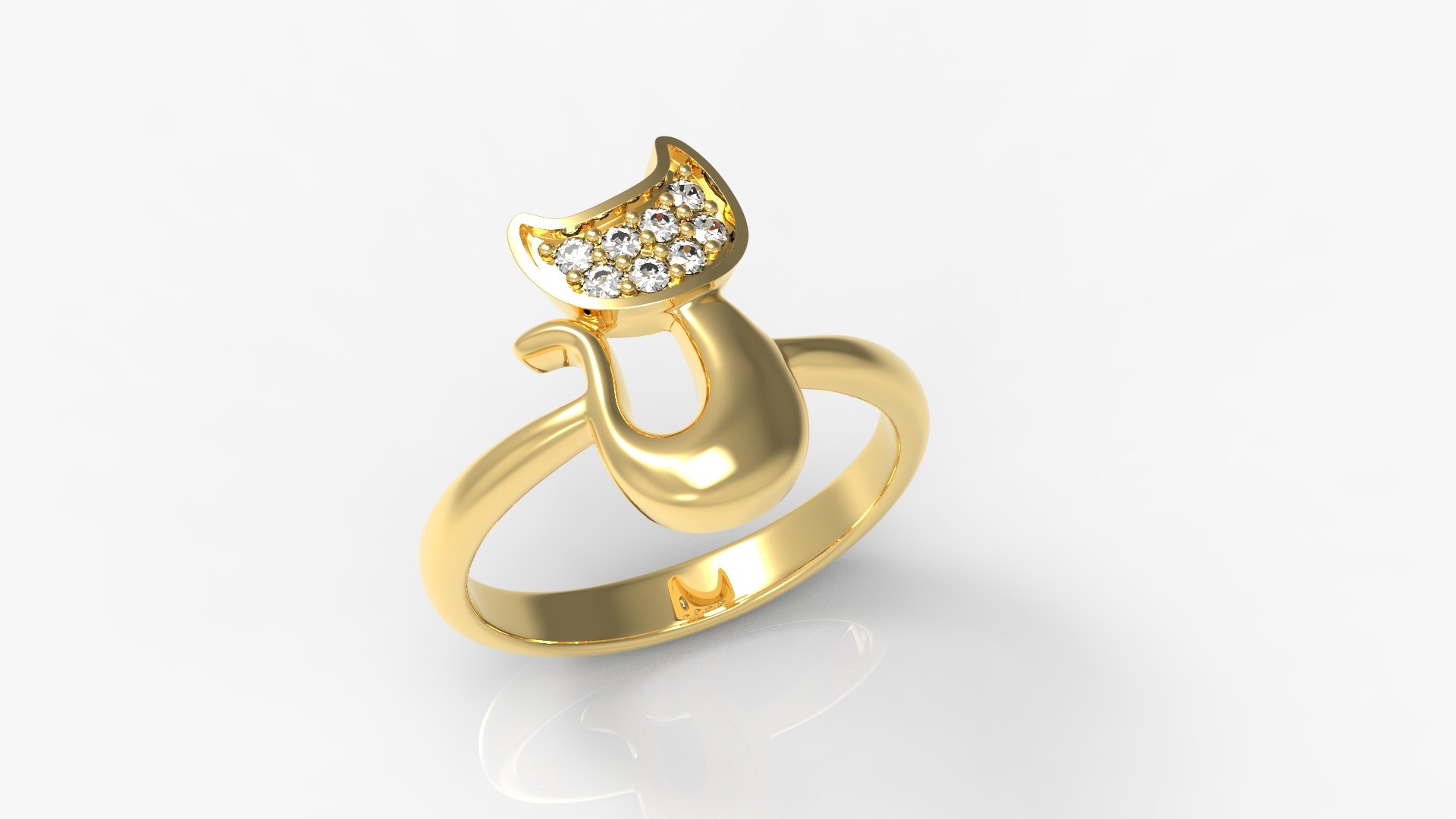 CAT RING CINCIN KUCING 3D - TurboSquid 1786397