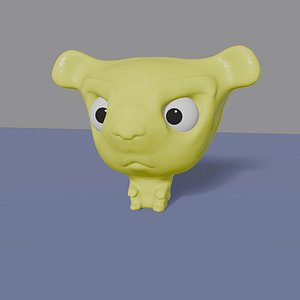 A figurine of a cute animal