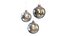 Christmas balls silver model