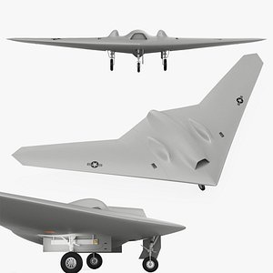 3D RQ-170 Sentinel AmericanPBR2018Max