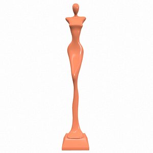 Abstract sculpture M087 3D model