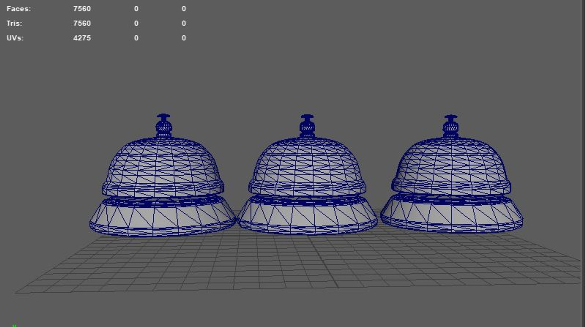 Call Bells Low-poly 3D Model 3D Model - TurboSquid 2334126