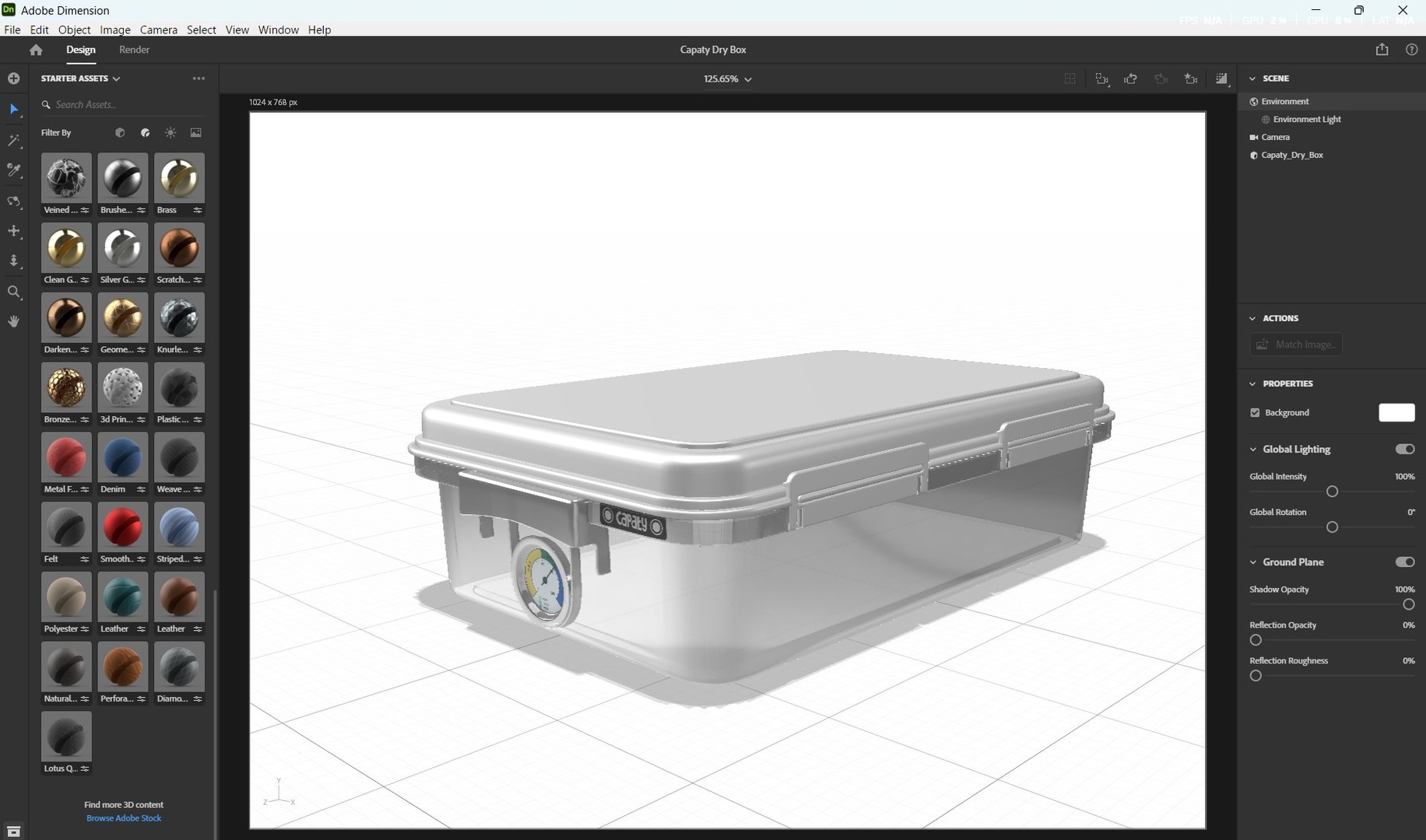Nakabayashi Capaty Dry Box 3D Model - TurboSquid 2352203