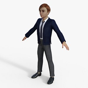 High School Student Boy model