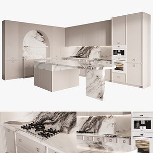 neoclassical kitchen-01