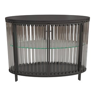 3D Christophe Come Oval Cabinet