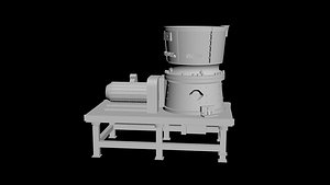 Cone Crusher 3D model