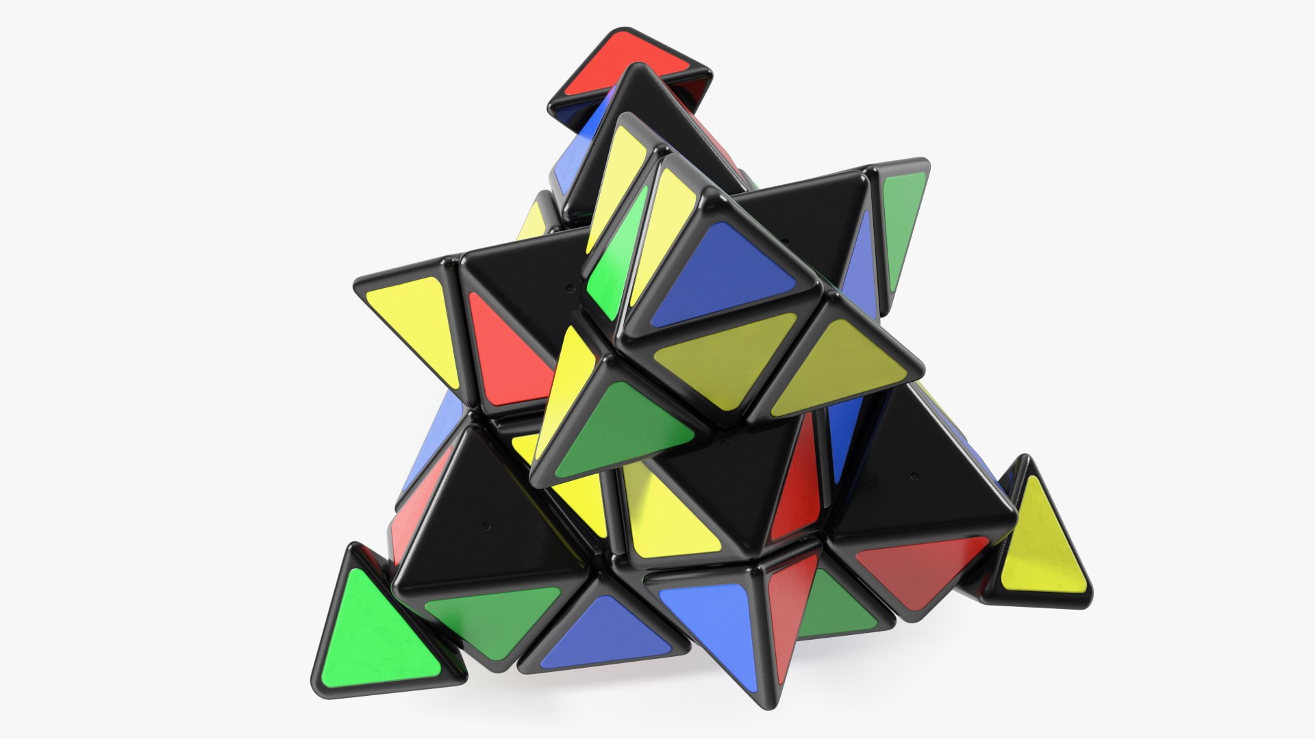 Generic Pyraminx Speed Triangle 3D model - TurboSquid 2149013