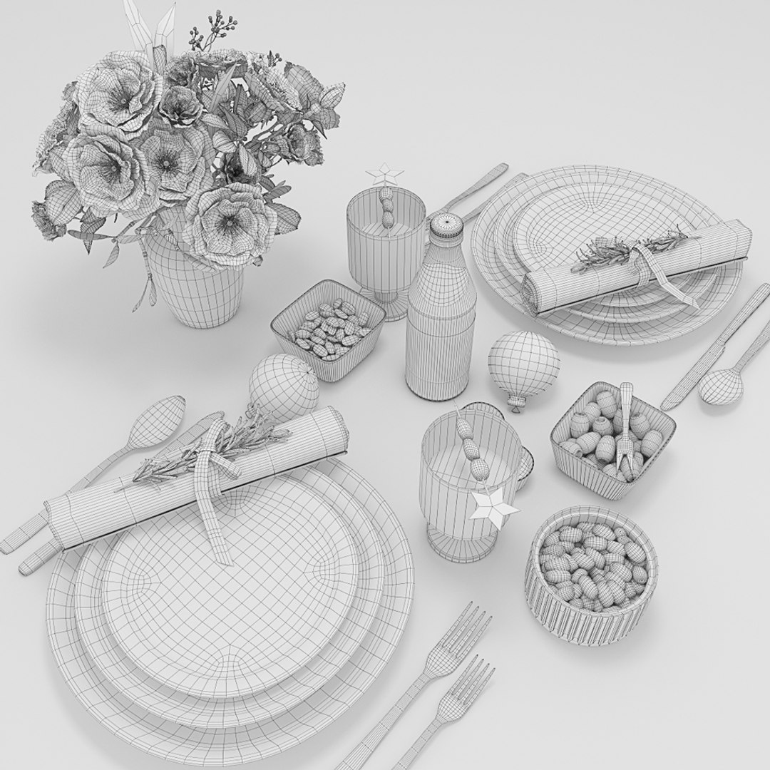 Tableware Decor Set Max
