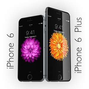 apple iphone 6 3d model