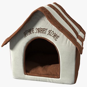Soft Indoor Pet House 3D