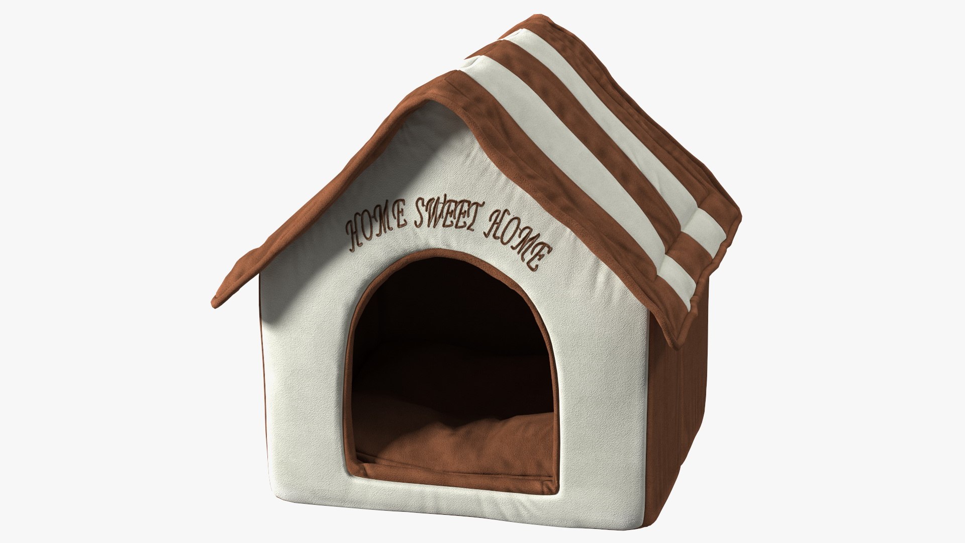 Soft Indoor Pet House 3D model preview