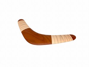 boomerang 3D model