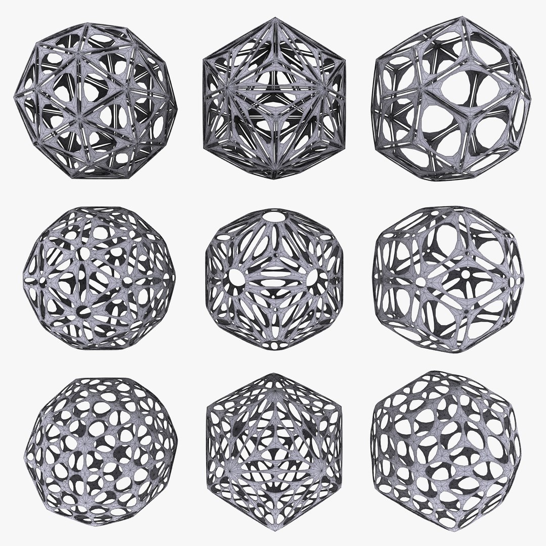 3d model geometric shape mht-10