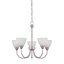 Sheldrake 5-luz lustre sombreado