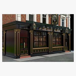 3D model English London Pub