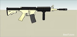 m4a1 specops m4 3d x