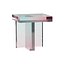Tables Made With Dyed Acrylic Resin