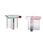 Tables Made With Dyed Acrylic Resin