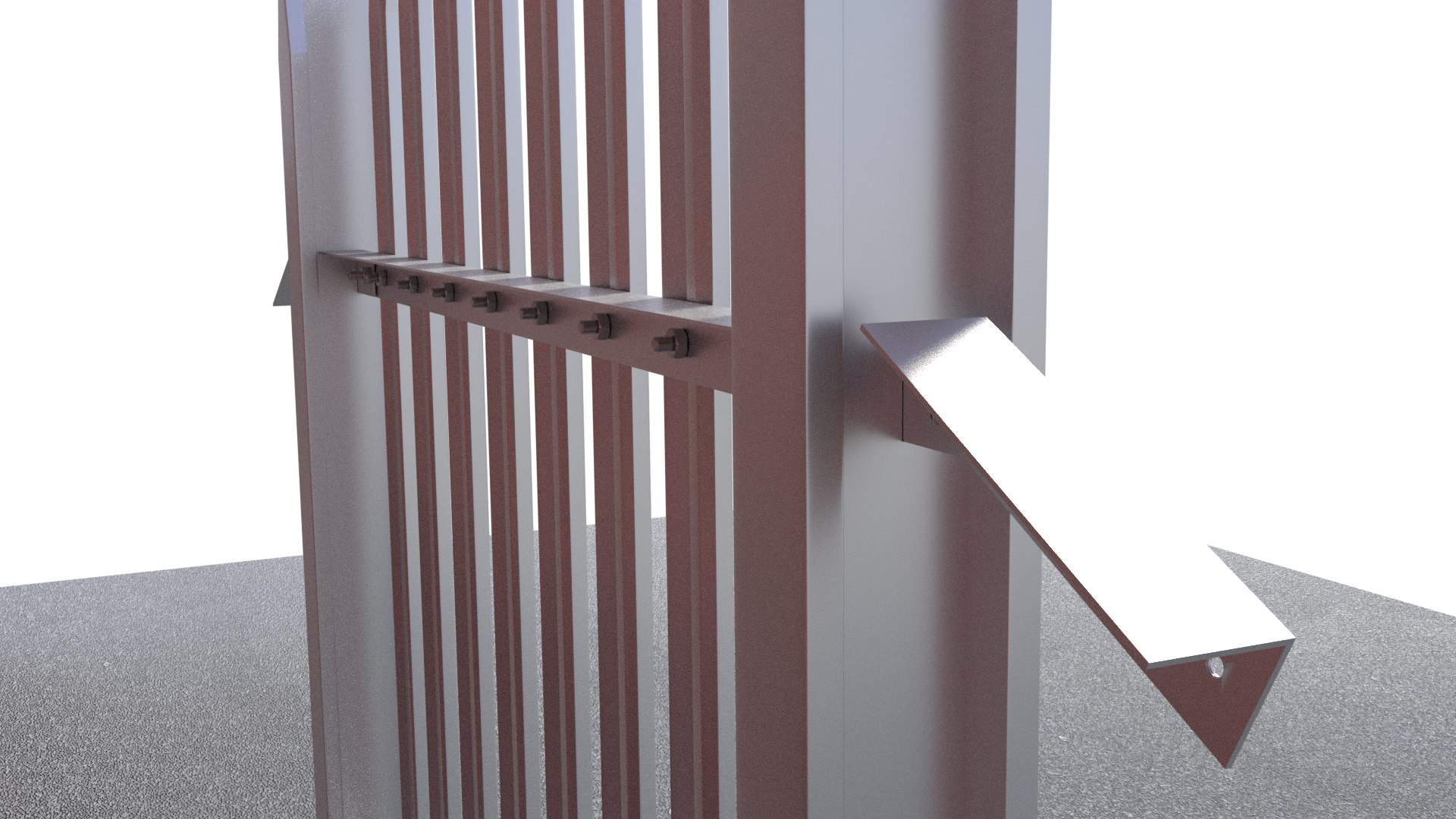 3d Collapsible Fence