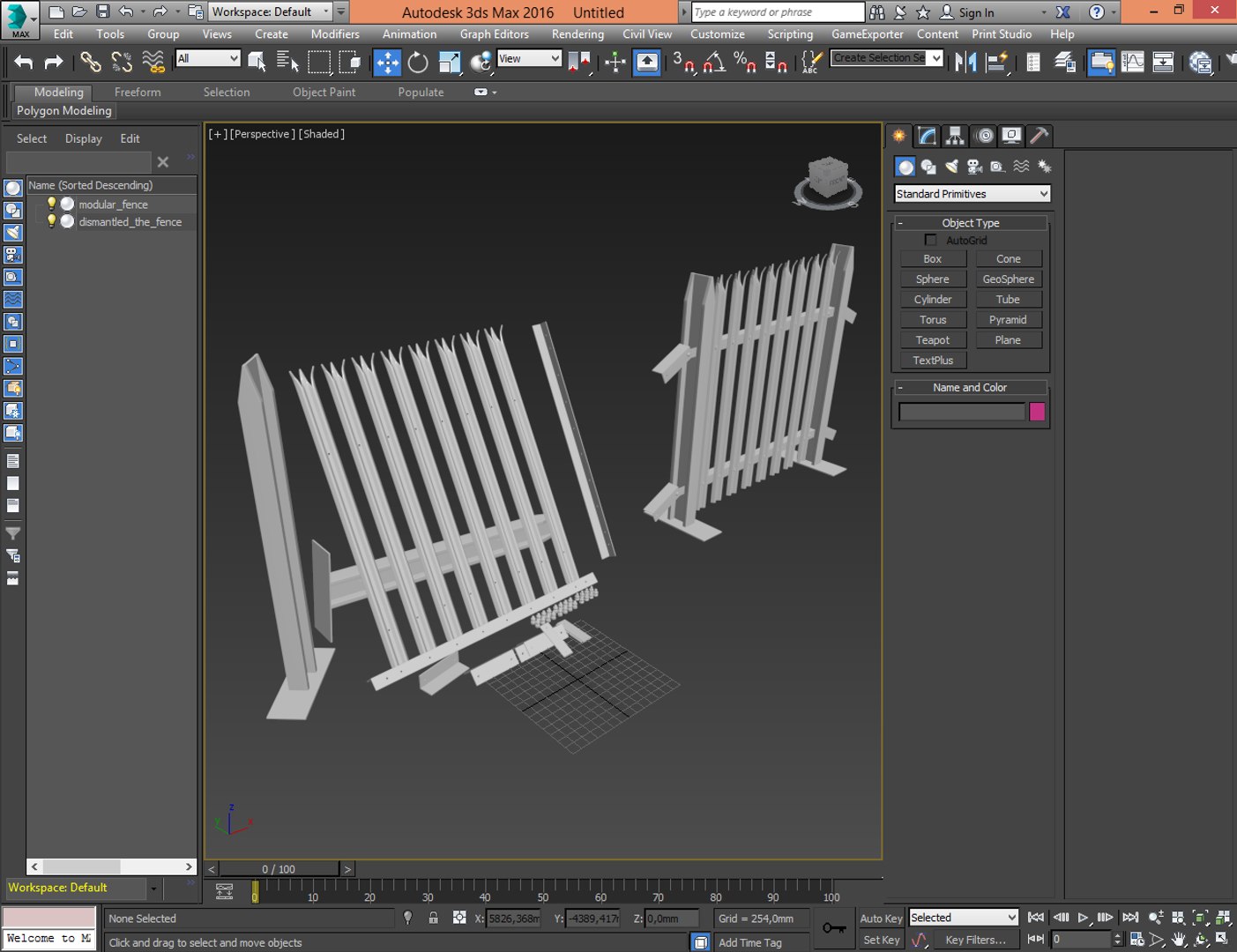3d Collapsible Fence