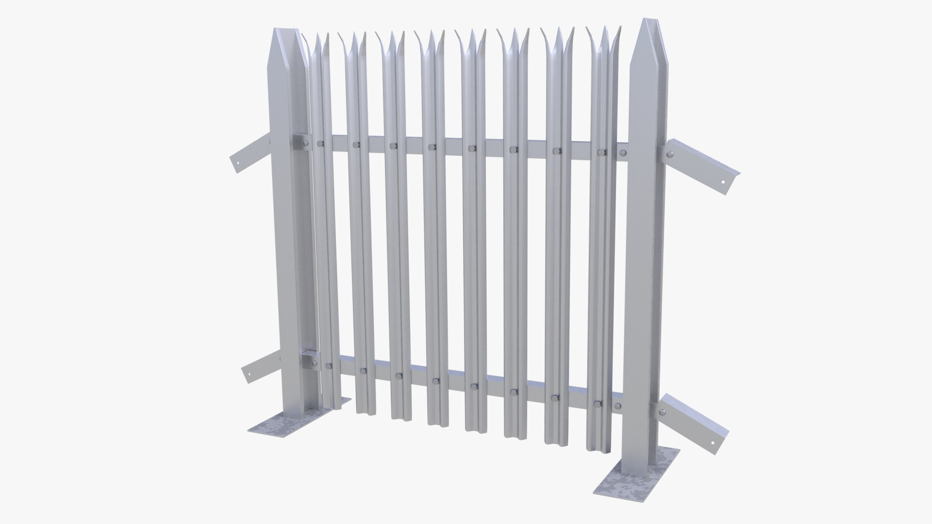 3d Collapsible Fence