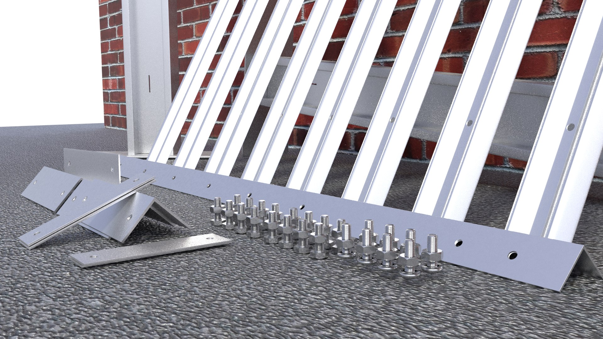 3d Collapsible Fence