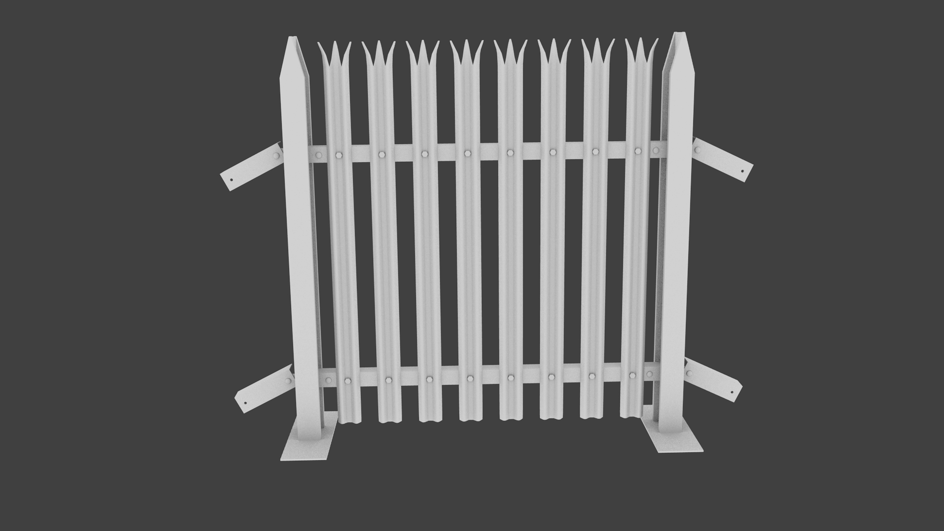 3d Collapsible Fence