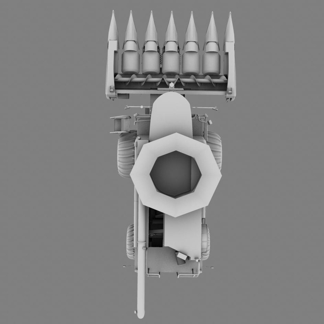 3d Model Of Corn Harvester