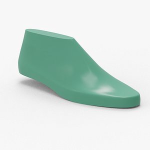 moccasins shoe last 3D