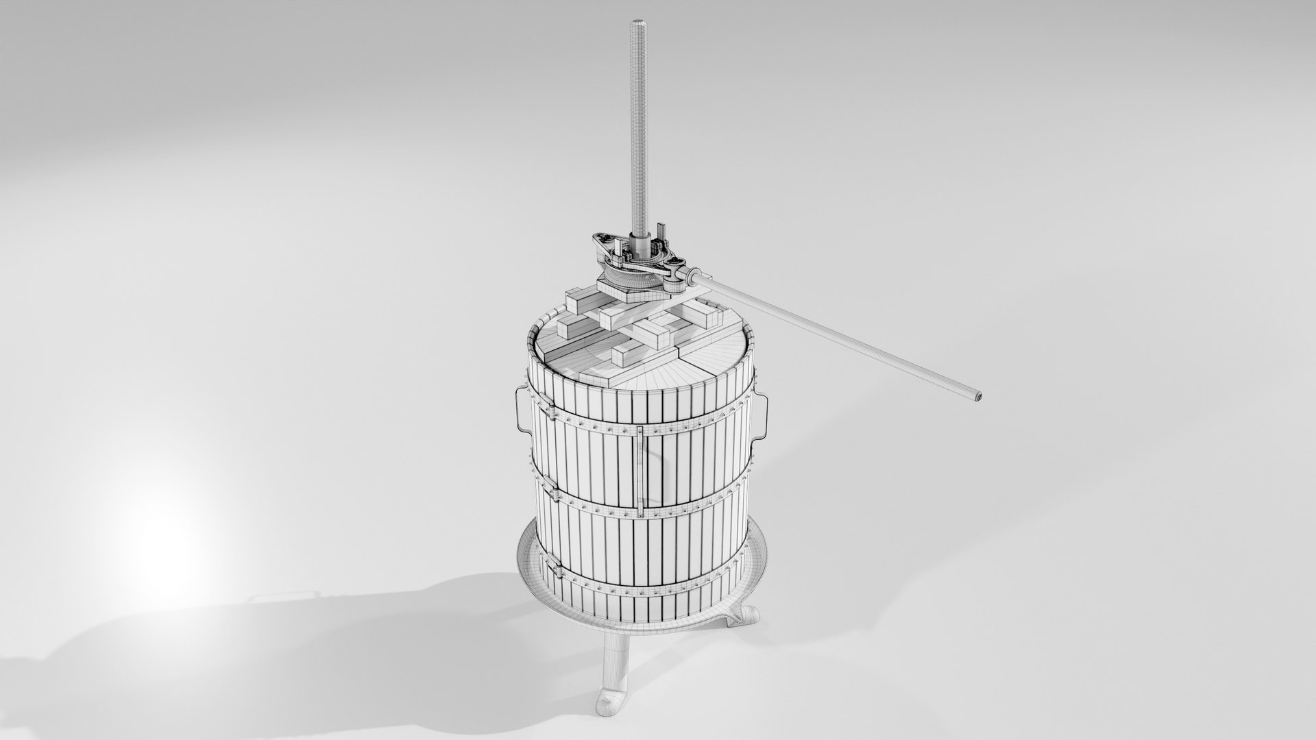 wine press e 3D model https://p.turbosquid.com/ts-thumb/k3/fgsut4/Ix/wire_01/jpg/1695280738/1920x1080/fit_q87/963c86fd2df87bcdaf53126af3a3be86d8f687a6/wire_01.jpg