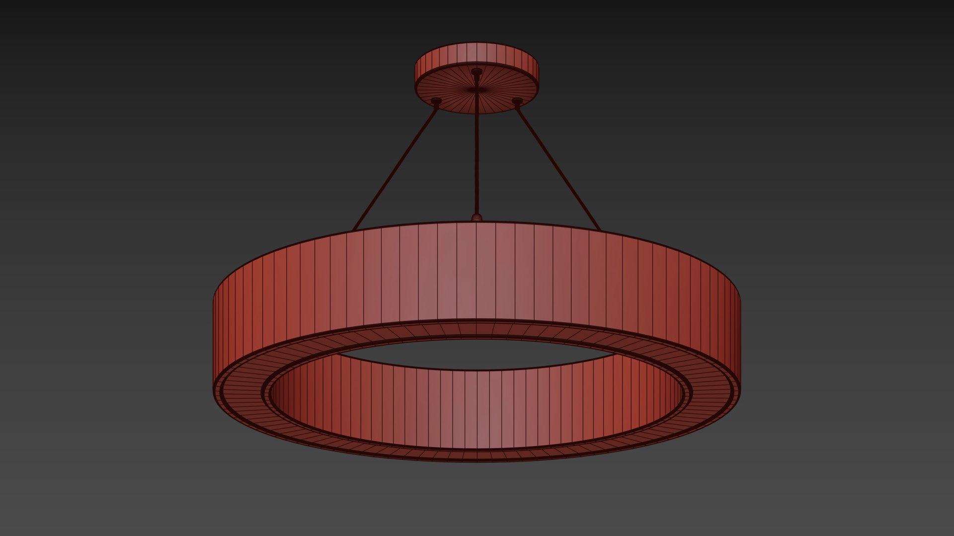 ORELLA Classic Ring LED Pendant Light 3D Model - TurboSquid 2348193