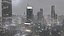 3D freeway city sky buildings model