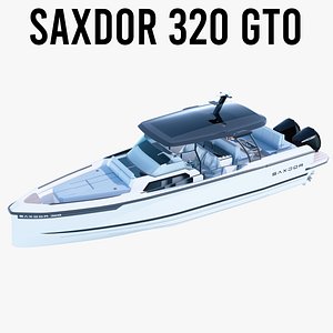 3D Saxdor 320 GTO Yacht