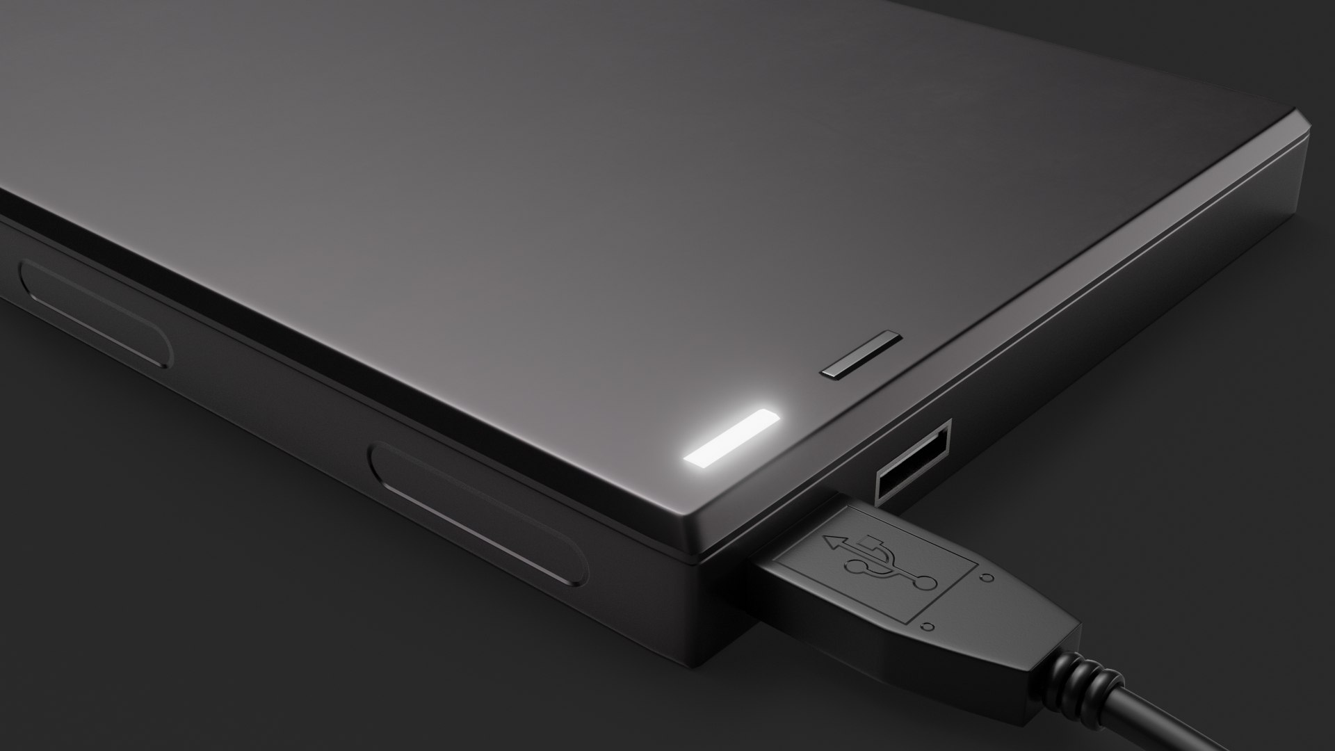 Generic External Hard Drive - Low Poly 3D Model - TurboSquid 1797387