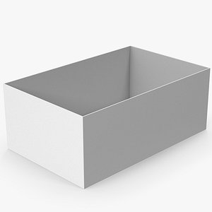 3D White Box Package