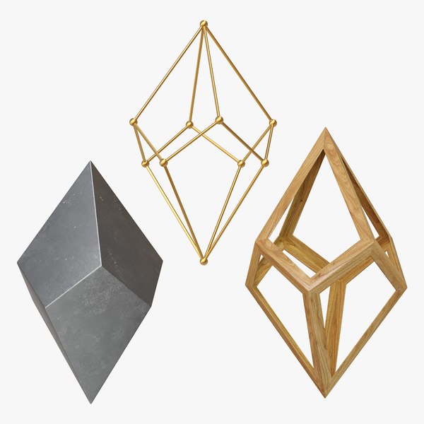 Tetragonaler Trapezoeder-Deltoideus 3D-Modell - TurboSquid 2209182