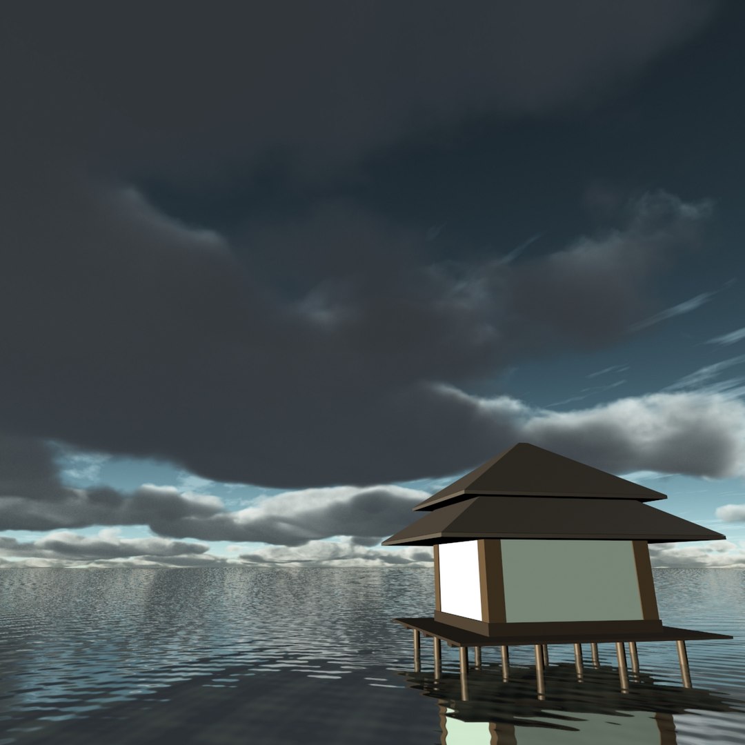 3d max sky clouds