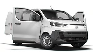3D Fiat e Scudo Van L1 HQ Interior 2024