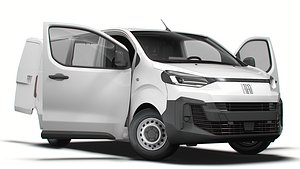 Fiat e Scudo Van L1 HQ Interior 2024
