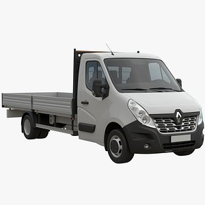 Renault Master 2015 Chassis Cab L4H1 3D model