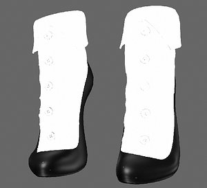 shoeshighheelboot 3D model