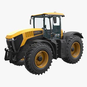 Agricultural Tractor JCB Fastrac 8000 3D