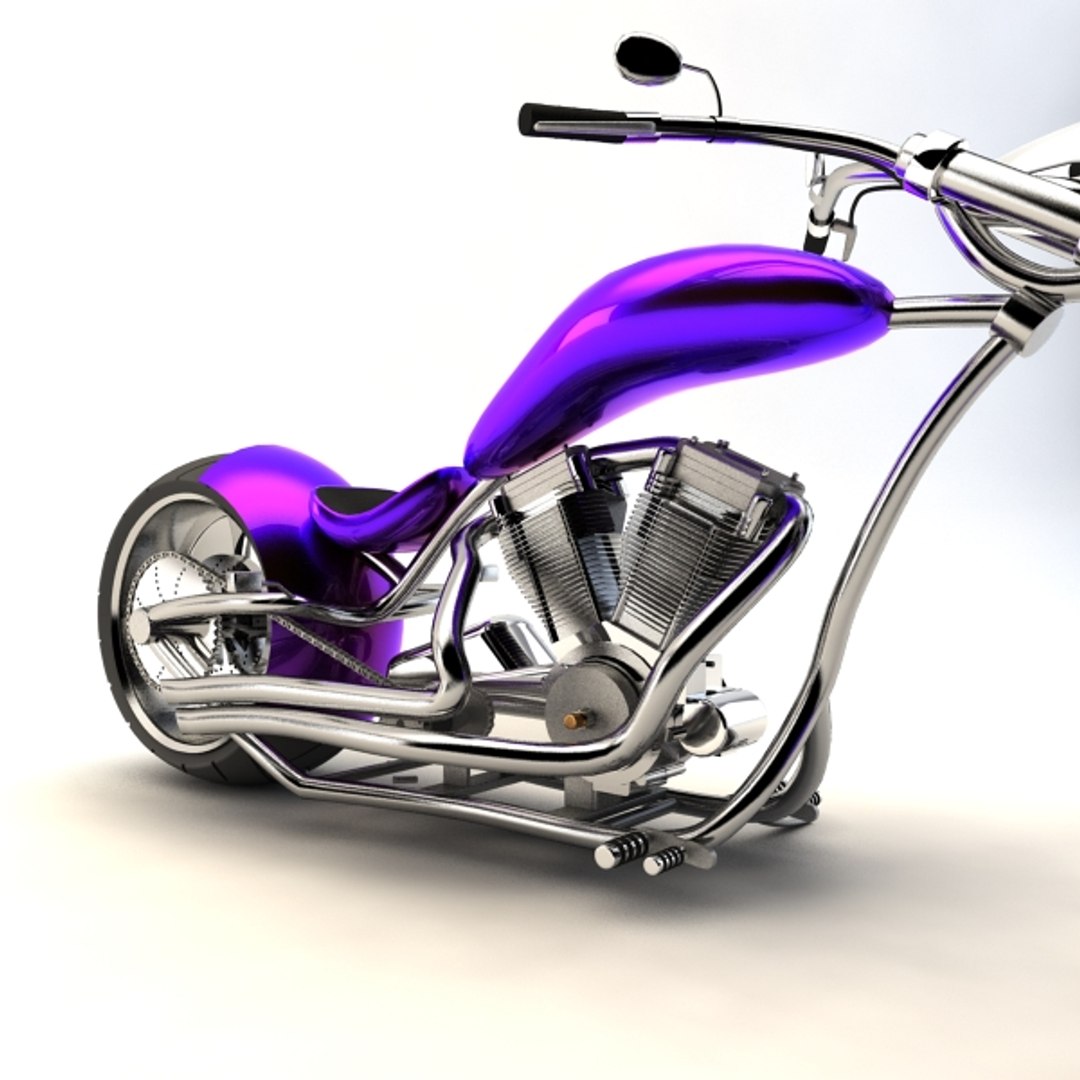 3d Model American Chopper